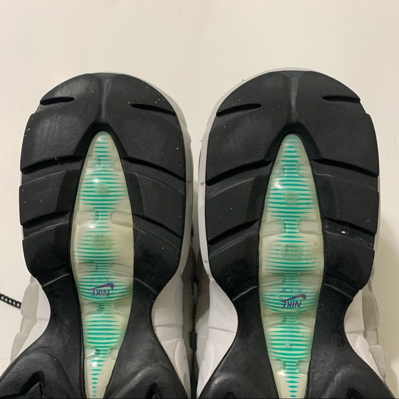 Nike Air Max 95 Grape Purple Grey Black Teal Mens Size 7 609048-030 Rare - Picture 9 of 13